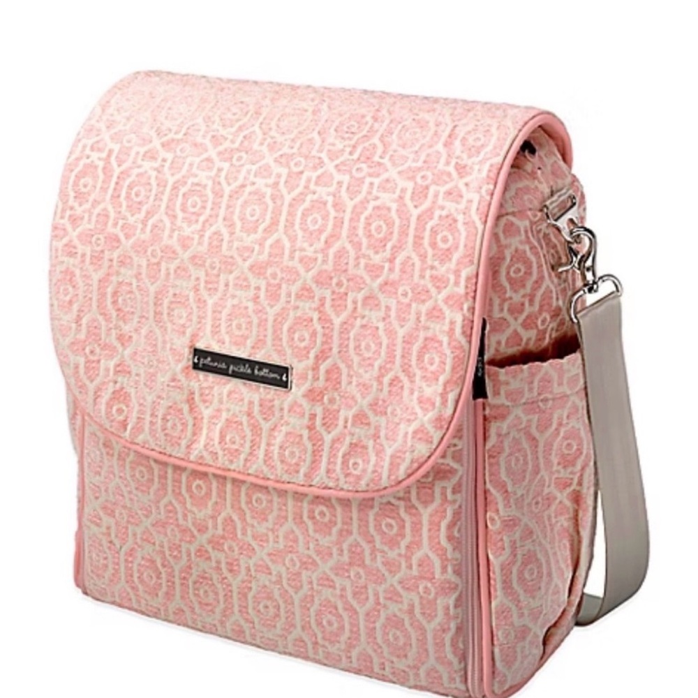 Petunia Pickle Bottom Boxy Backpack in Pink